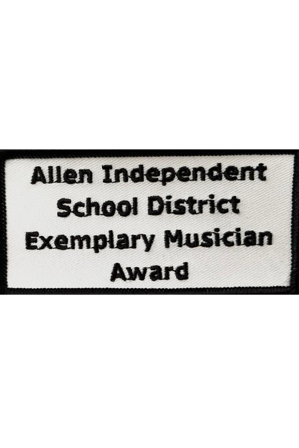 Allen ISD Exemplary Musician Award